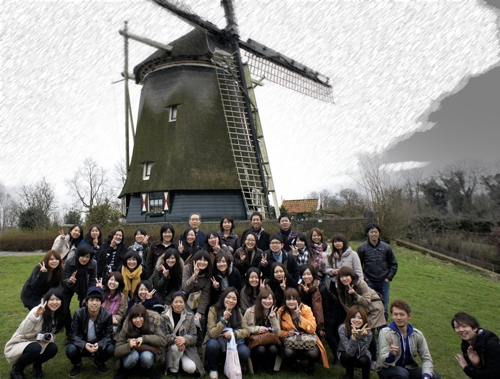 Rembrandt windmill Amsterdam. Best of Holland Tours